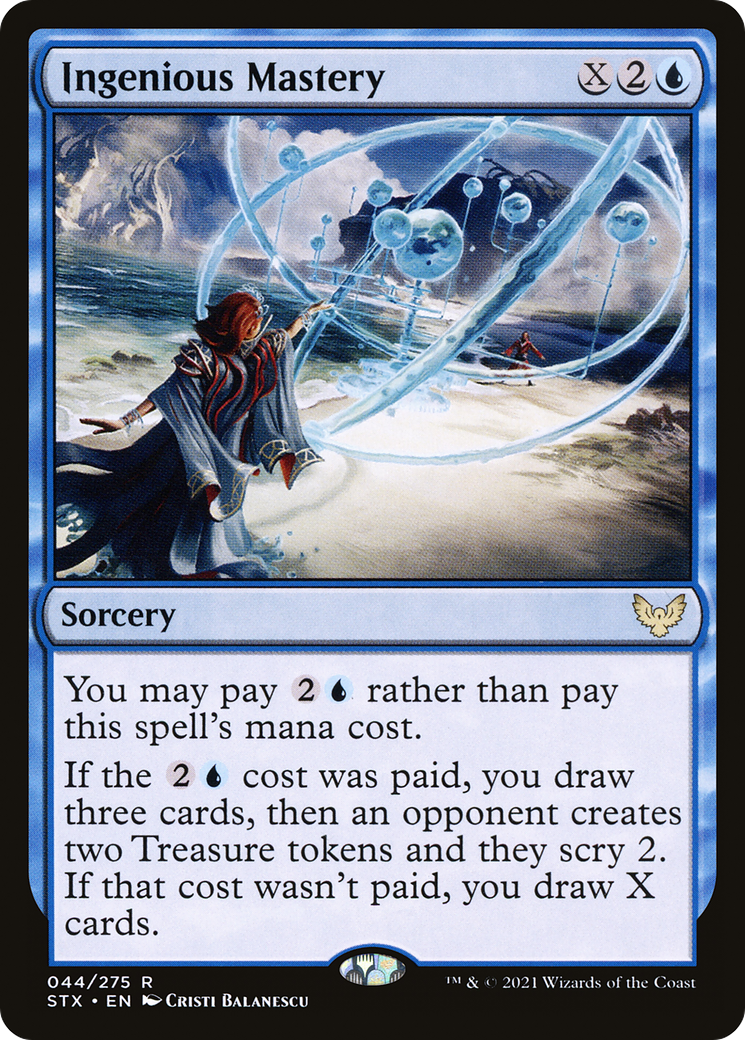 Ingenious Mastery (STX-044) [Strixhaven: School of Mages]