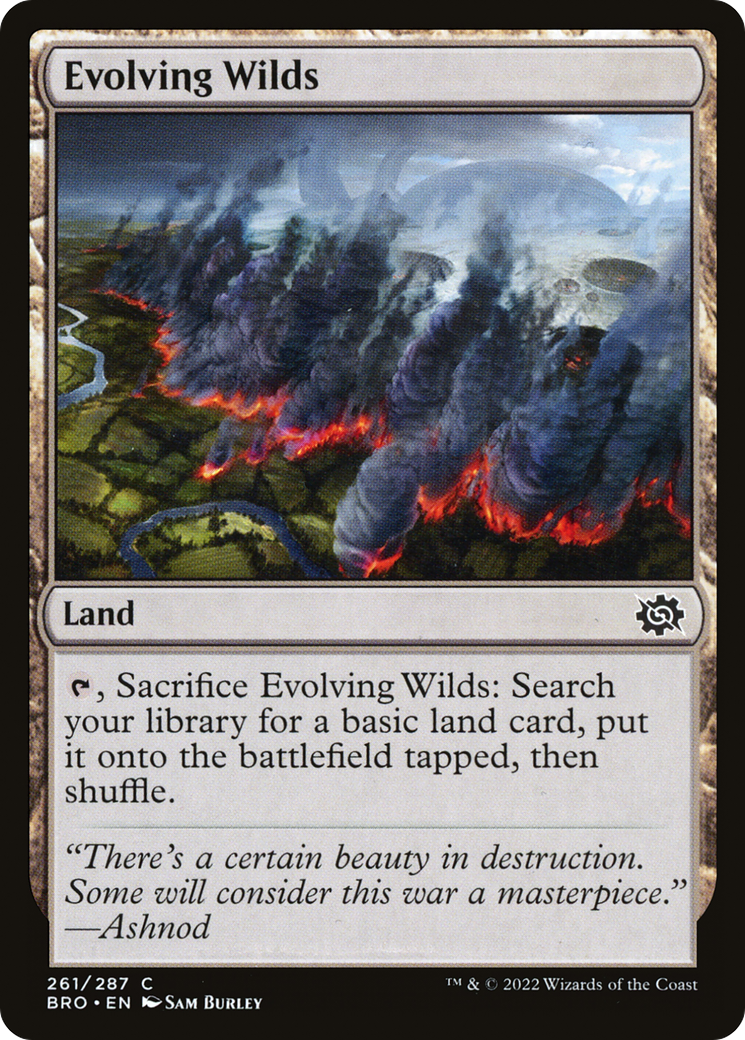 Evolving Wilds (BRO-261) [The Brothers' War]