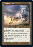 Diamond Lion (Retro Frame) (Foil Etched) (MH2-427) [Modern Horizons 2] Foil