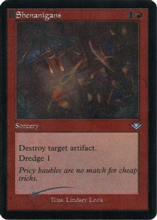 Shenanigans (Retro Frame) (Foil Etched) (MH1-018) [Modern Horizons] Foil
