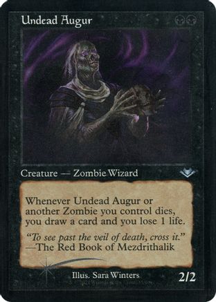 Undead Augur (Retro Frame) (Foil Etched) (MH1-015) [Modern Horizons] Foil
