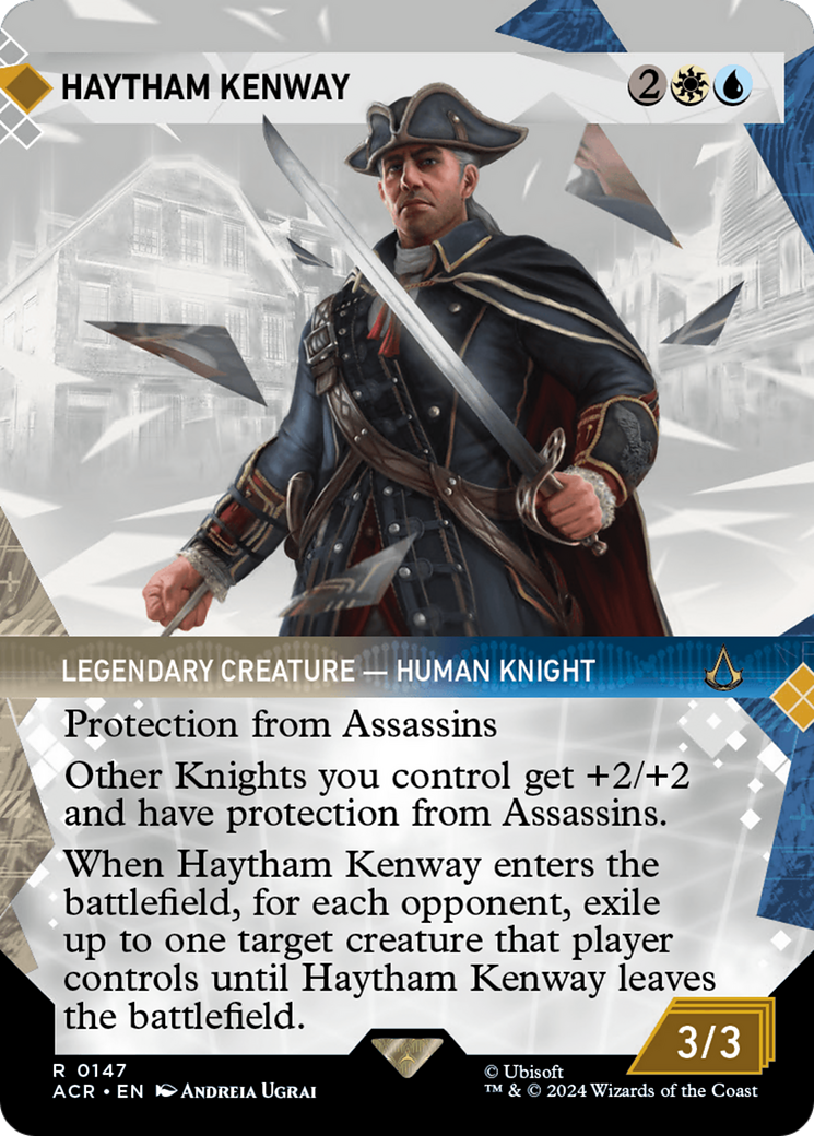 Haytham Kenway (ACR-147) [Assassin's Creed]: (Showcase) (Borderless)