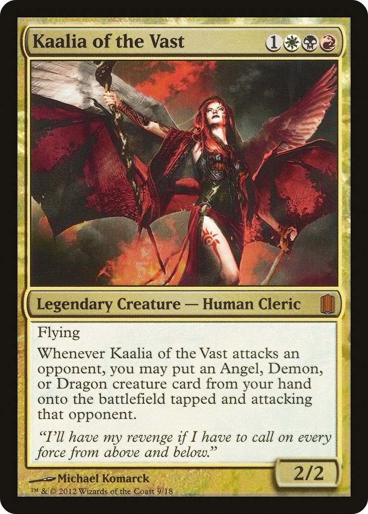Kaalia of the Vast (CM1-009) [Commander's Arsenal] Foil