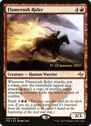 Flamerush Rider (PRE-99S) [Fate Reforged Promos] Foil