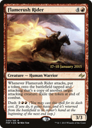 Flamerush Rider (PRE-99S) [Fate Reforged Promos] Foil