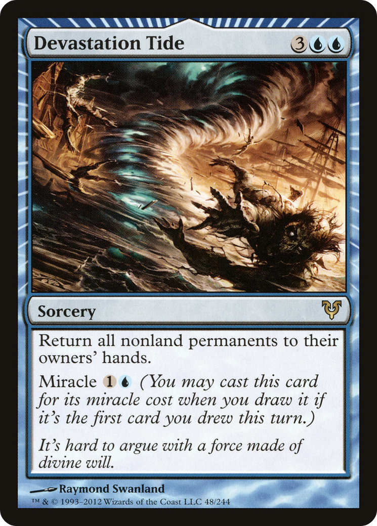 Devastation Tide (AVR-048) [Avacyn Restored]: (miracle)