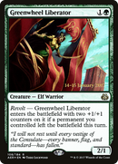 Greenwheel Liberator (PRE-108S) [Aether Revolt Promos] Foil