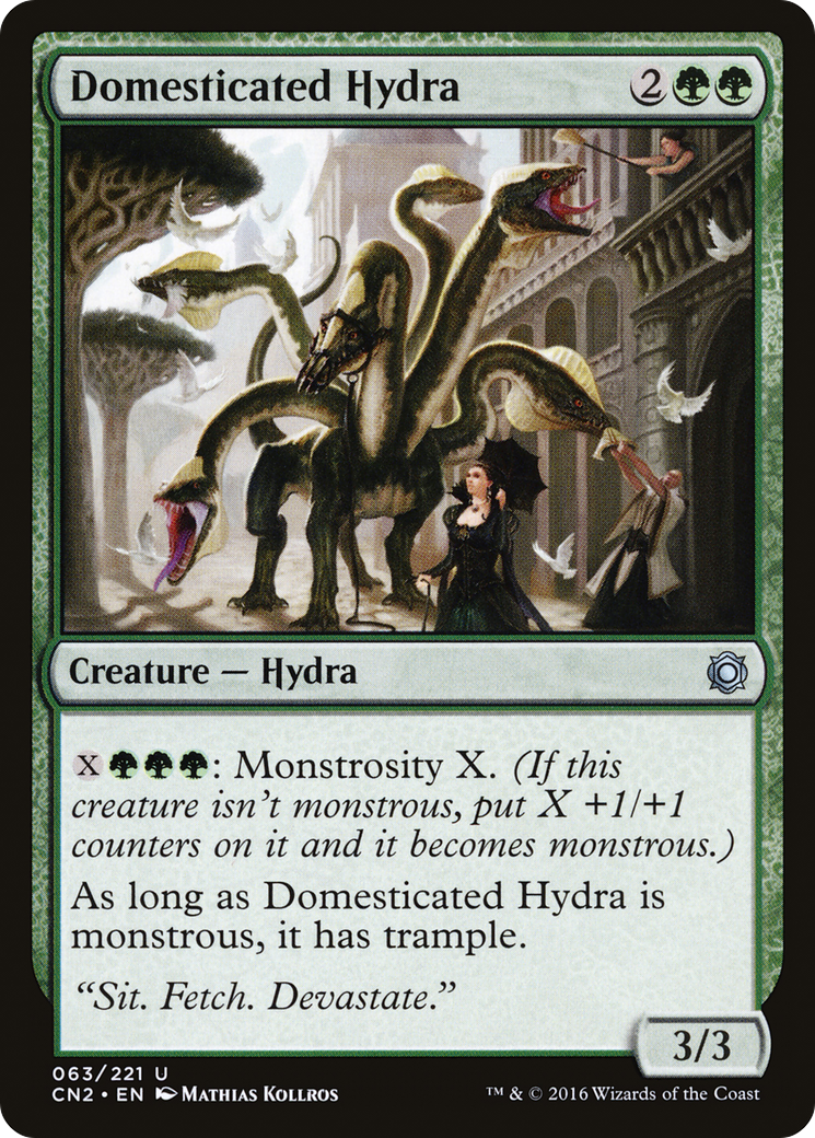 Domesticated Hydra (CN2-063) [Conspiracy: Take the Crown] Foil