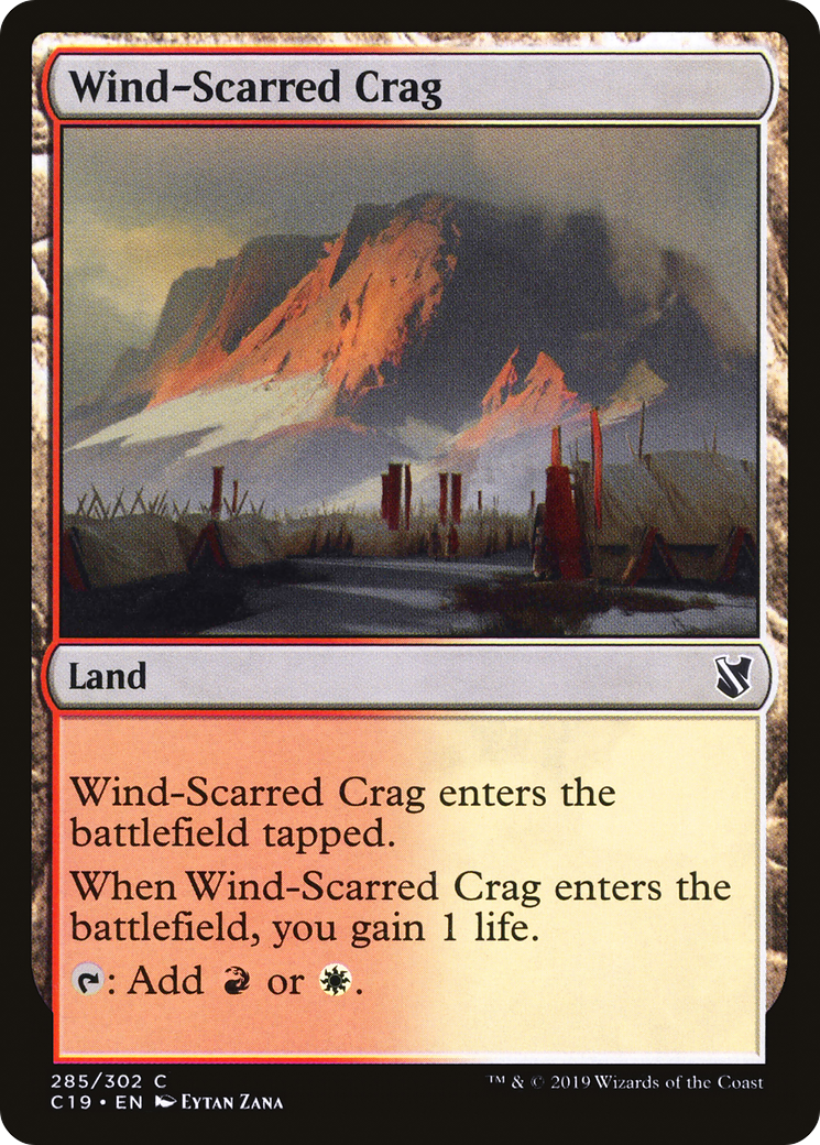 Wind-Scarred Crag (C19-285) [Commander 2019]