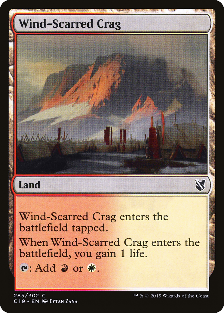 Wind-Scarred Crag (C19-285) [Commander 2019]