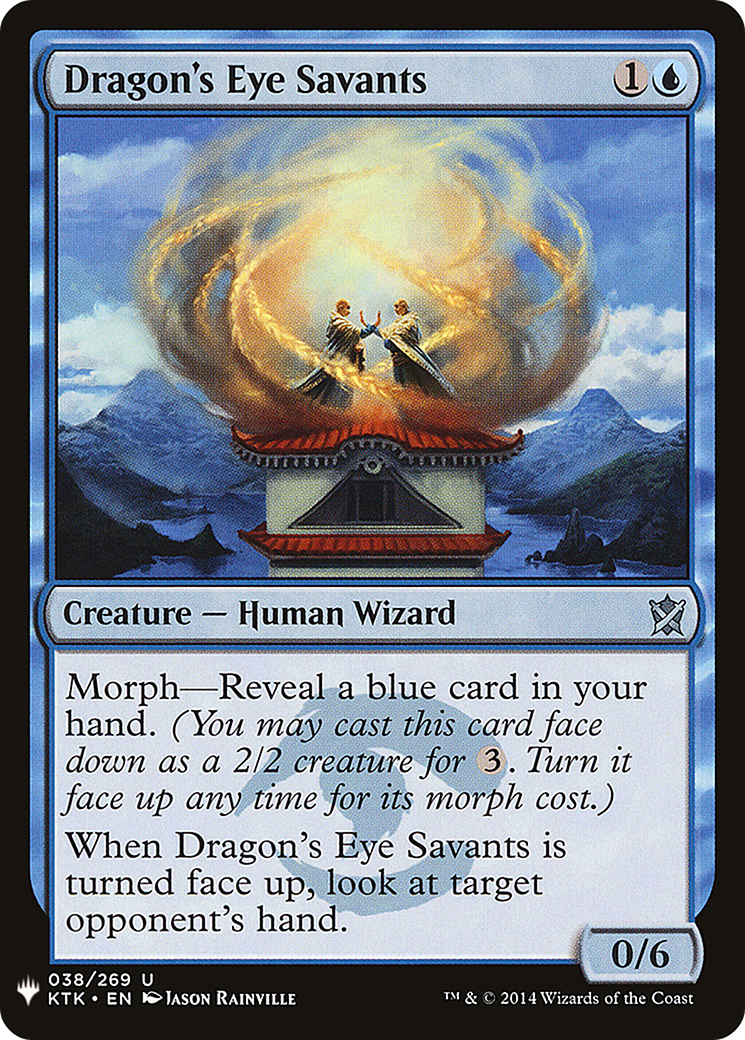 Dragon's Eye Savants (LIST-KTK-38) [The List]