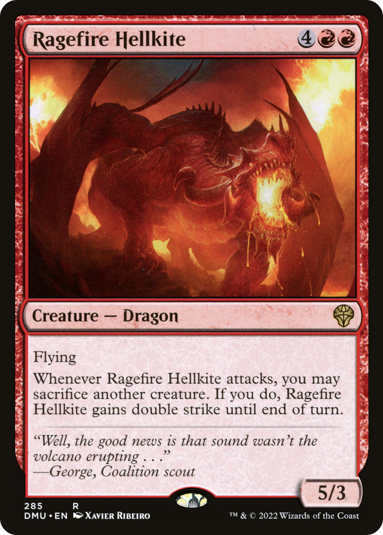 Ragefire Hellkite (DMU-285) [Dominaria United]