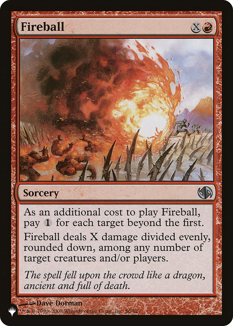 Fireball (DD2) (LIST-DD2-56) [The List]