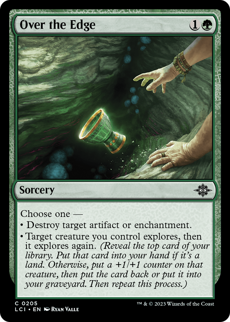 Over the Edge (LCI-205) [The Lost Caverns of Ixalan] Foil