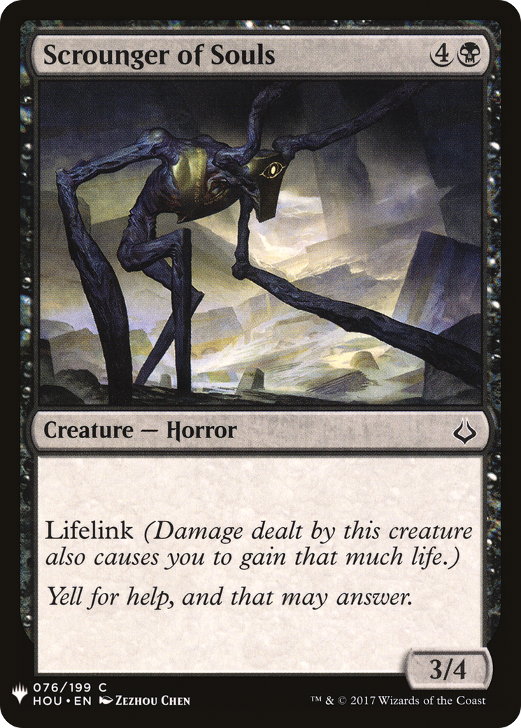 Scrounger of Souls (LIST-HOU-76) [The List]