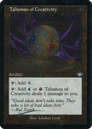 Talisman of Creativity (Retro Frame) (Foil Etched) (MH1-034) [Modern Horizons] Foil