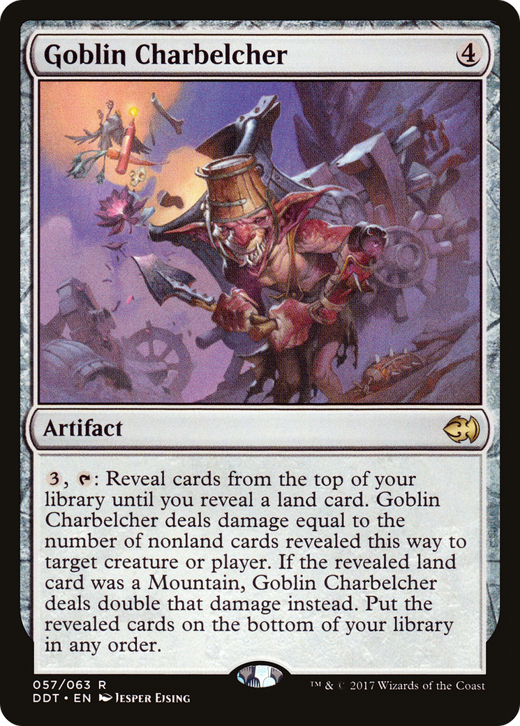Goblin Charbelcher (DDT-057) [Duel Decks: Merfolk vs. Goblins]