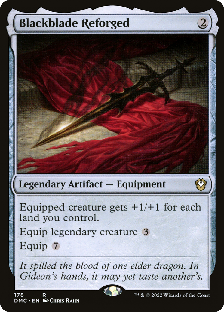 Blackblade Reforged (DMC-178) [Dominaria United Commander]