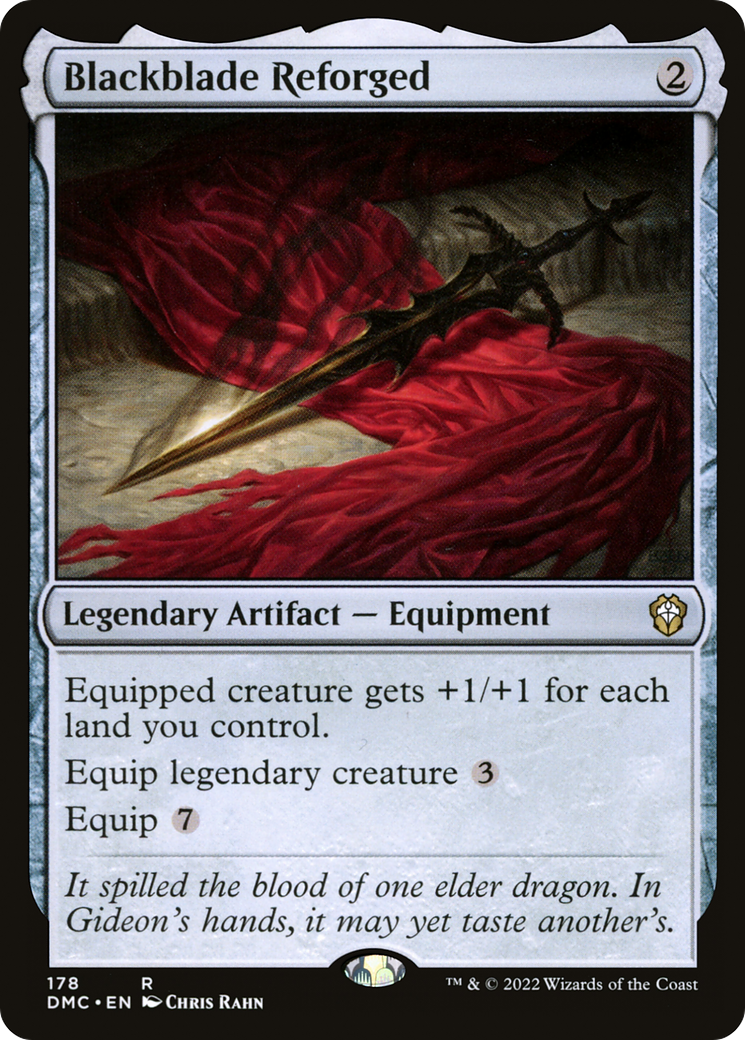 Blackblade Reforged (DMC-178) [Dominaria United Commander]