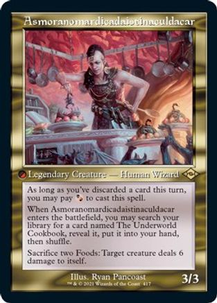 Asmoranomardicadaistinaculdacar (Retro Frame) (MH2-417) [Modern Horizons 2] Foil