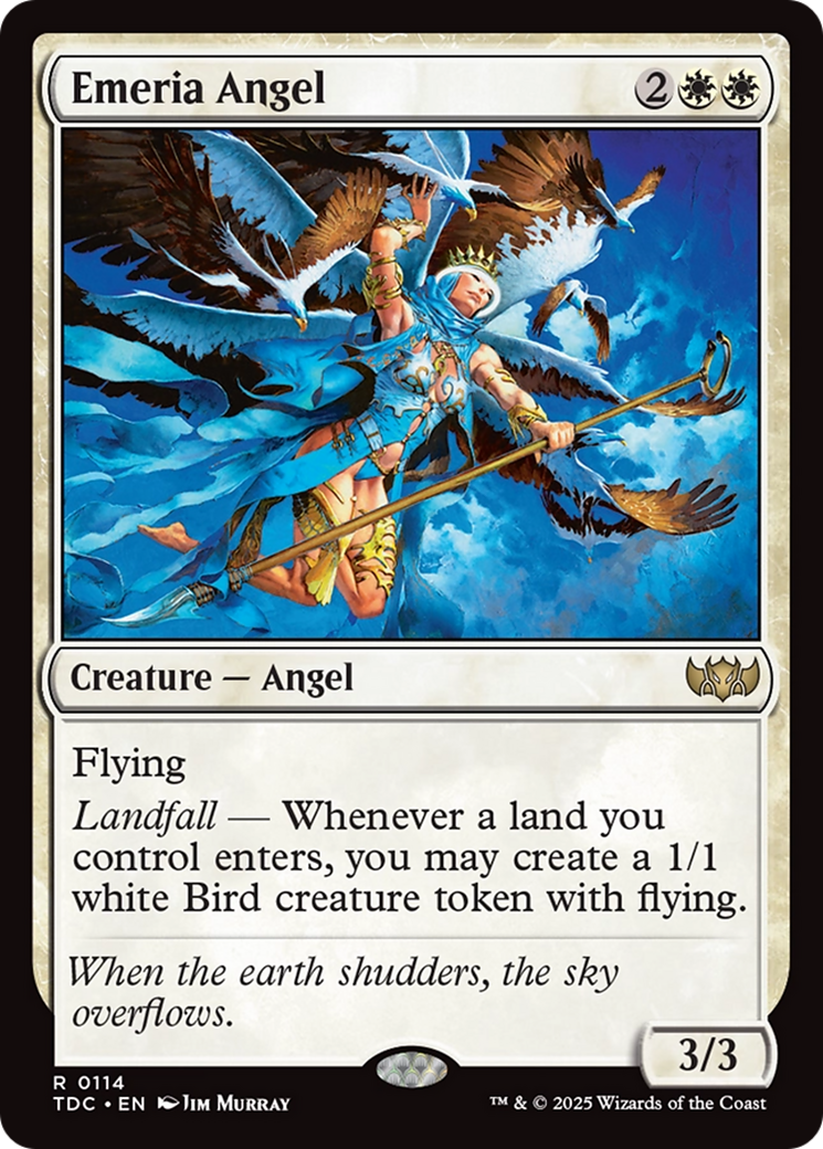 Emeria Angel (TDC-114) [Commander: Tarkir: Dragonstorm]