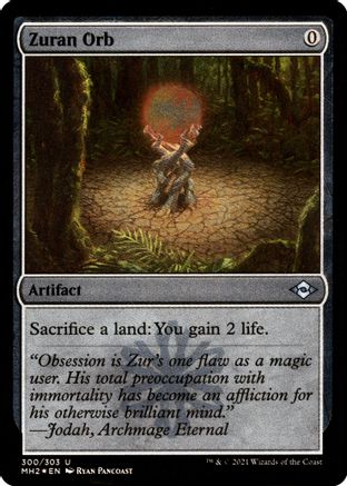 Zuran Orb (Foil Etched) (MH2-300) [Modern Horizons 2] Foil