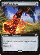 Swiftfoot Boots (Extended Art) (CMR-702) [Commander Legends]