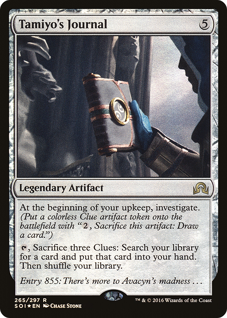 Tamiyo's Journal (SOI-265†D) [Shadows over Innistrad] Foil