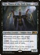 Vito, Thorn of the Dusk Rose (MEDIA-127★) [Core Set 2021 Promos] Foil