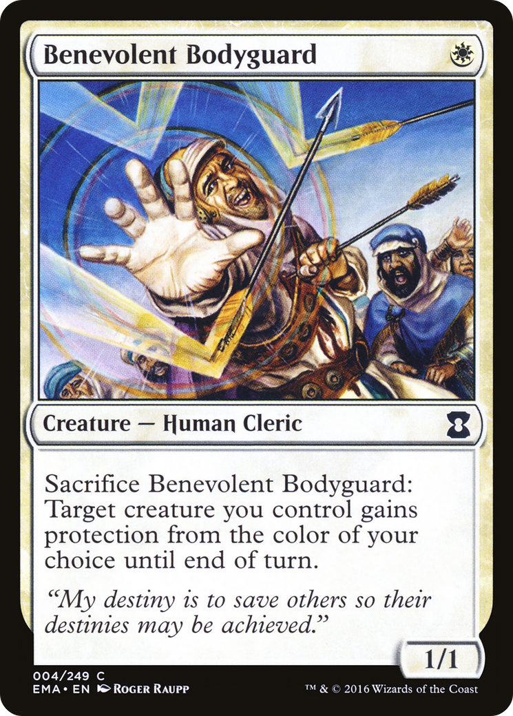 Benevolent Bodyguard (EMA-004) [Eternal Masters]