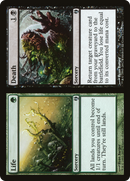Life // Death (DDJ-077) [Duel Decks: Izzet vs. Golgari]