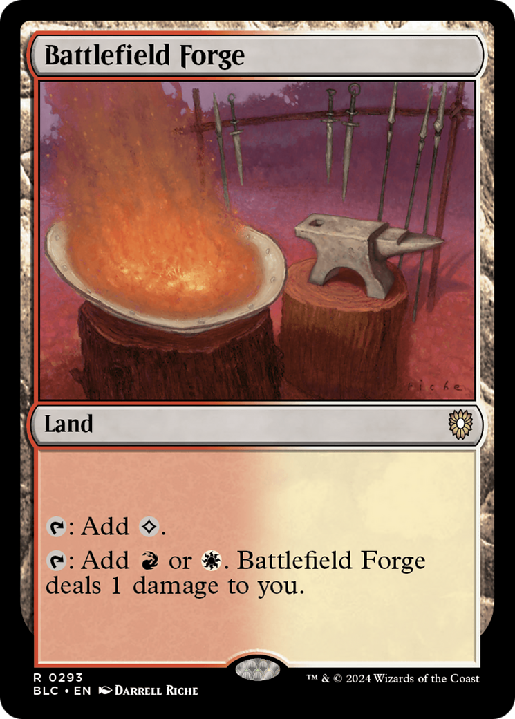 Battlefield Forge (BLC-293) [Bloomburrow Commander]