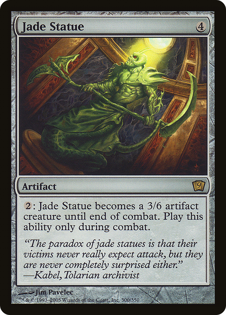 Jade Statue [Ninth Edition] Foil