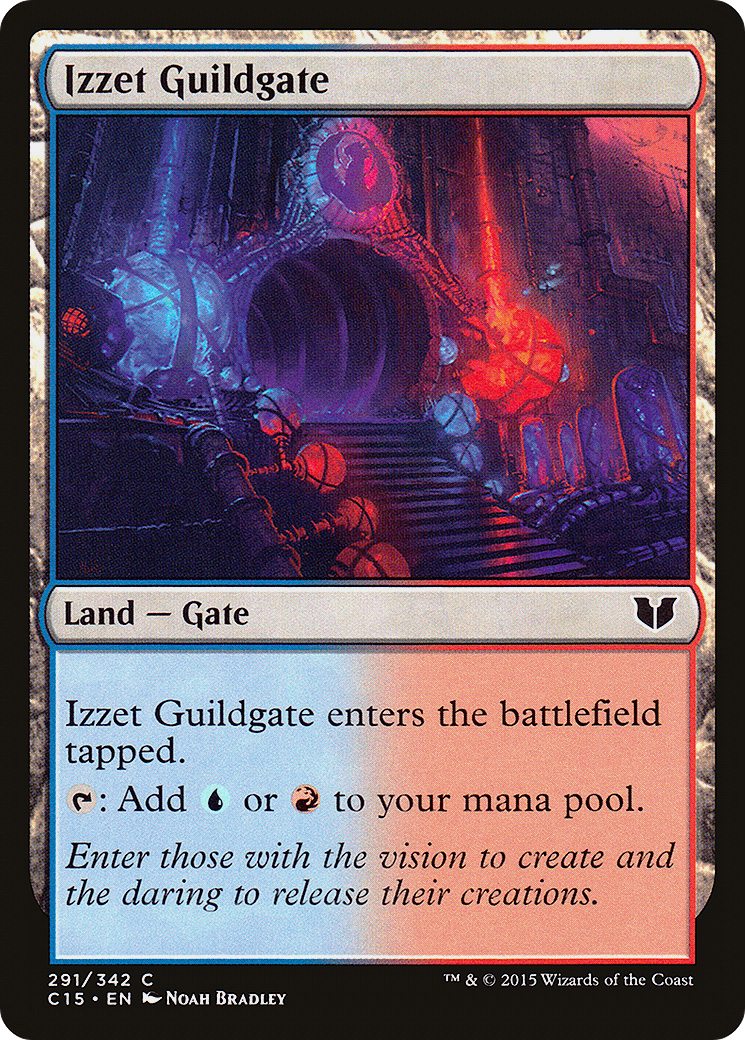 Izzet Guildgate (C15-291) [Commander 2015]
