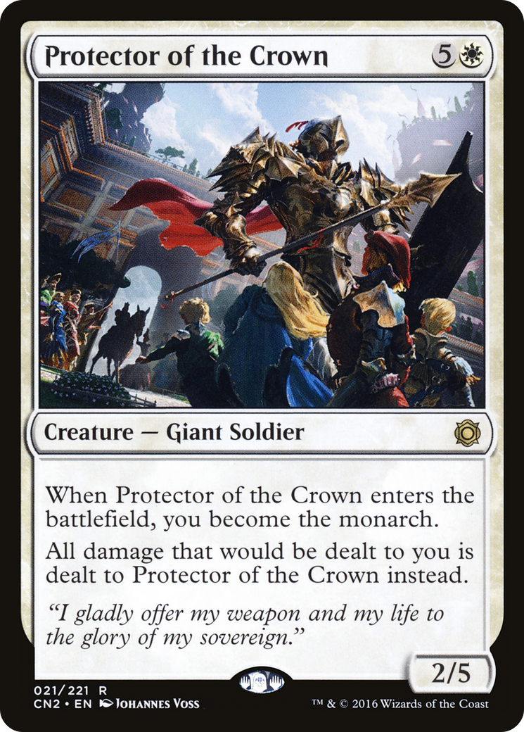 Protector of the Crown (CN2-021) [Conspiracy: Take the Crown]
