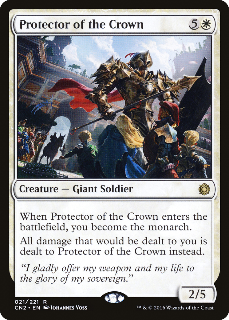 Protector of the Crown (CN2-021) [Conspiracy: Take the Crown]