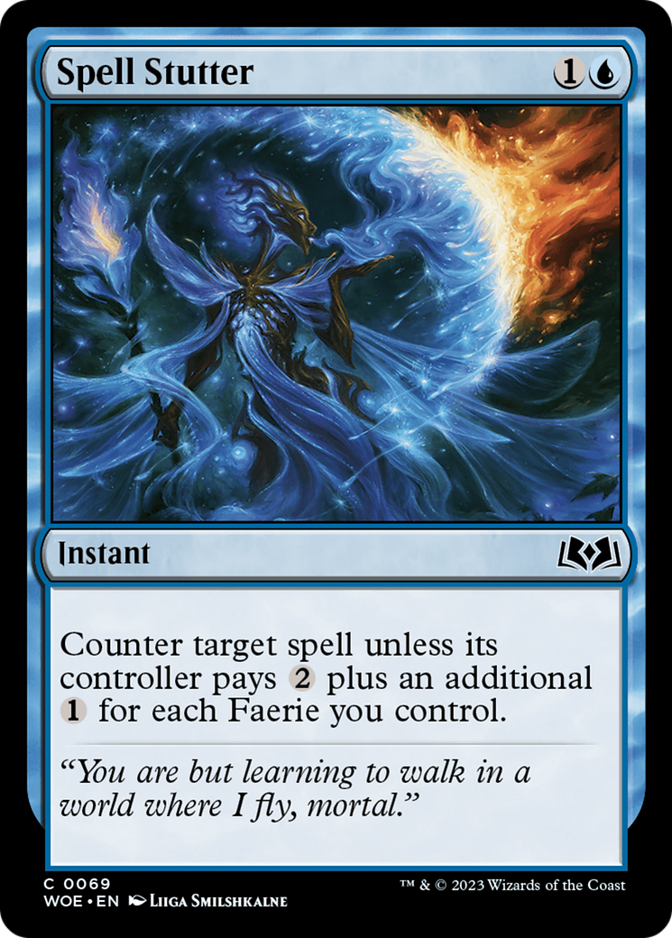 Spell Stutter (WOE-069) [Wilds of Eldraine] Foil