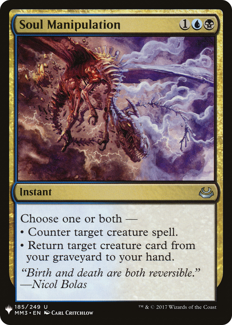 Soul Manipulation (LIST-MM3-185) [The List]