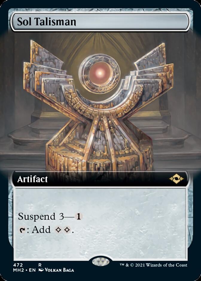 Sol Talisman (MH2-472) [Modern Horizons 2]: (Extended Art)