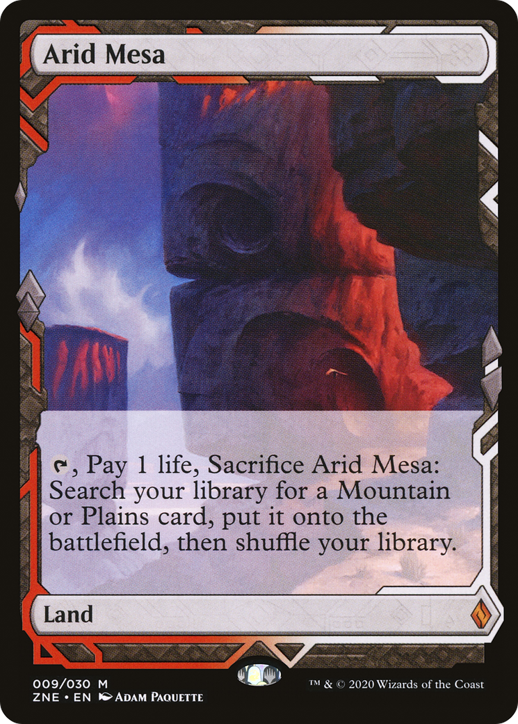 Arid Mesa (ZNE-009) [Zendikar Rising Expeditions]