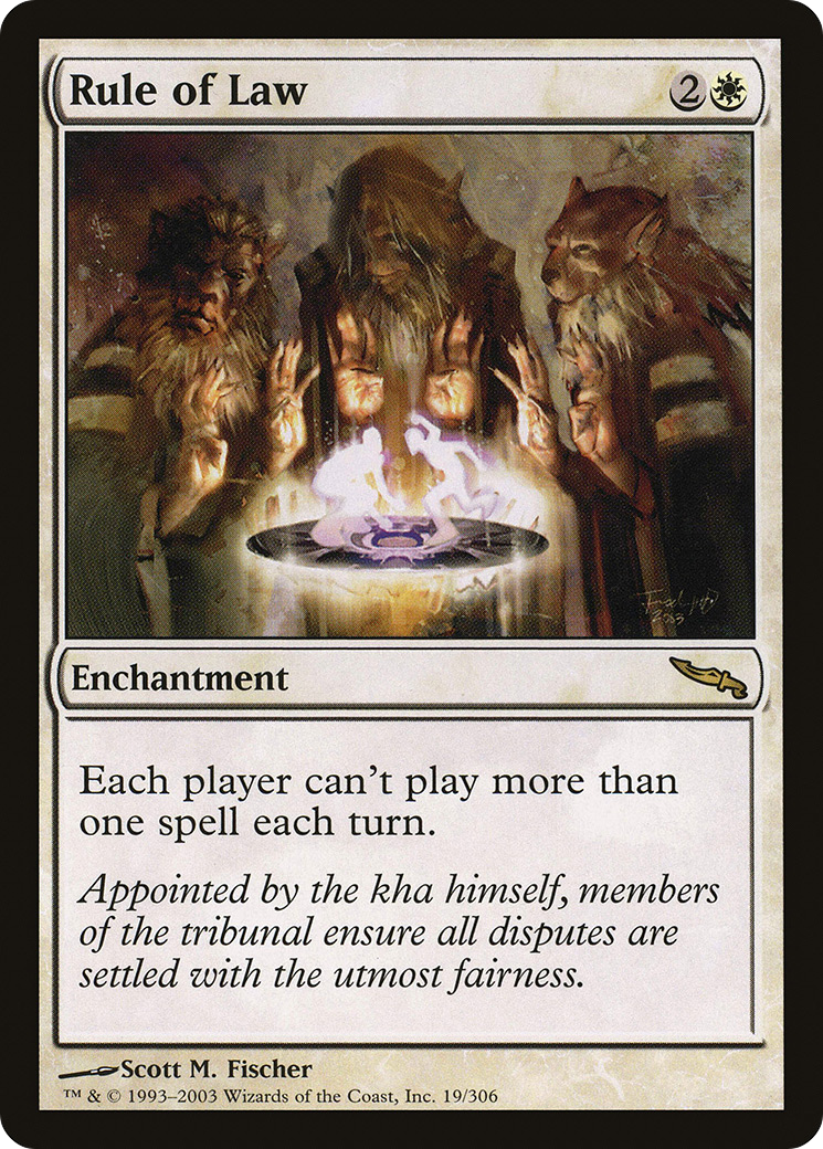 Rule of Law (MRD-019) [Mirrodin]