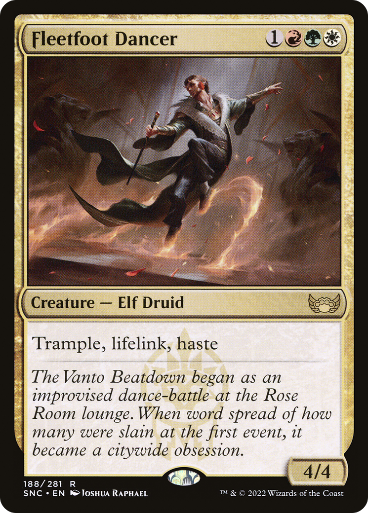 Fleetfoot Dancer (SNC-188) [Streets of New Capenna]