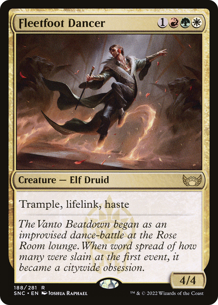 Fleetfoot Dancer (SNC-188) [Streets of New Capenna]