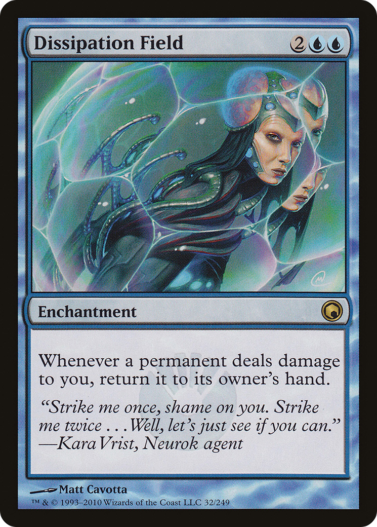 Dissipation Field (SOM-032) [Scars of Mirrodin]