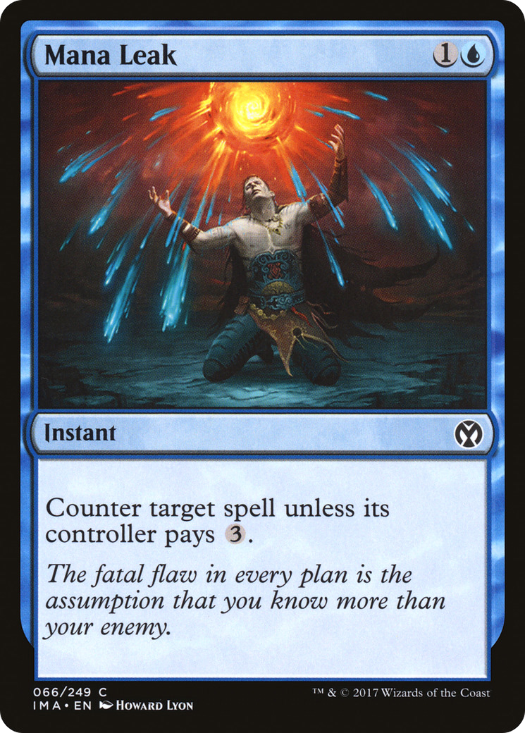 Mana Leak (IMA-066) [Iconic Masters] Foil