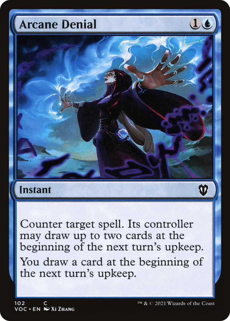 Arcane Denial (VOC-102) [Crimson Vow Commander]