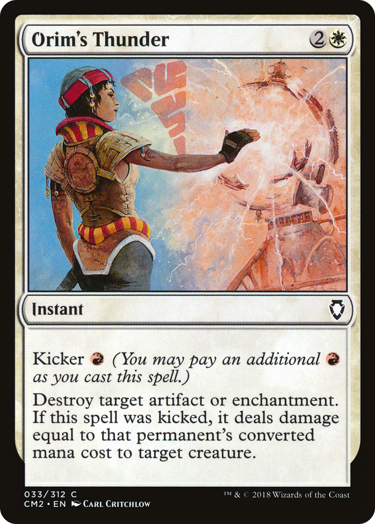 Orim's Thunder (CM2-033) [Commander Anthology Volume II]