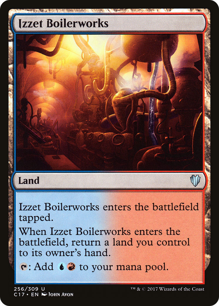 Izzet Boilerworks (C17-256) [Commander 2017]
