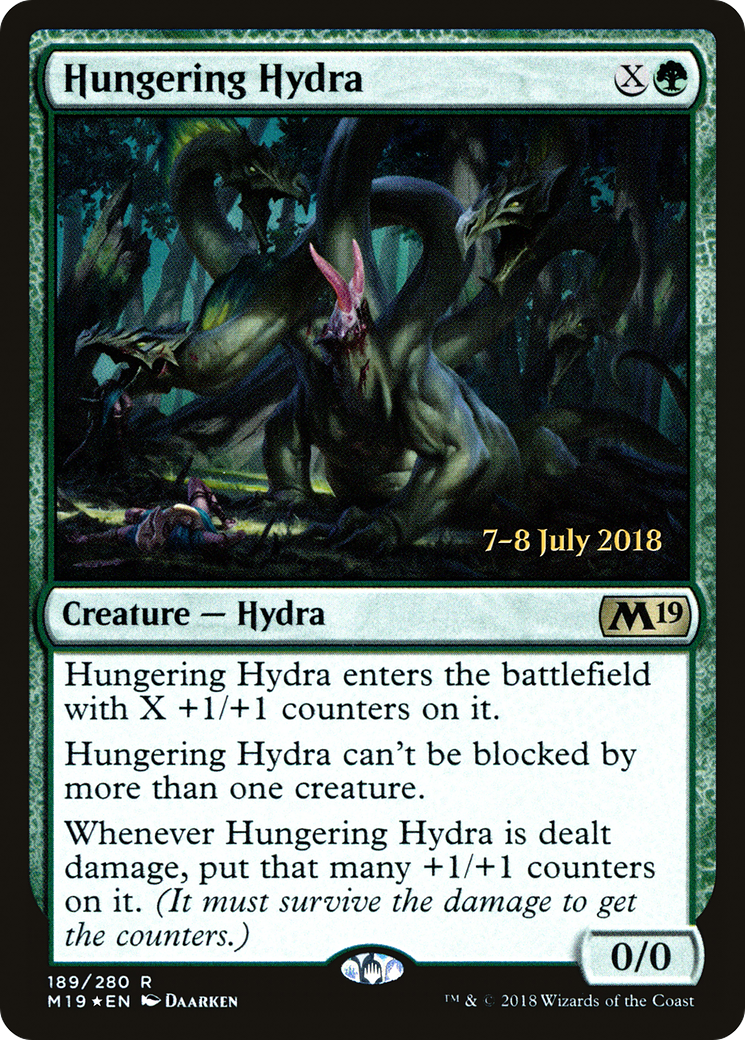 Hungering Hydra (PRE-189S) [Core Set 2019 Promos] Foil