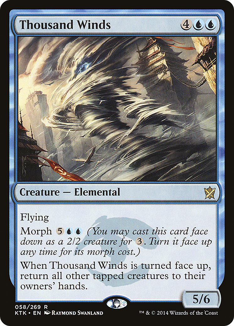 Thousand Winds (KTK-058) [Khans of Tarkir]